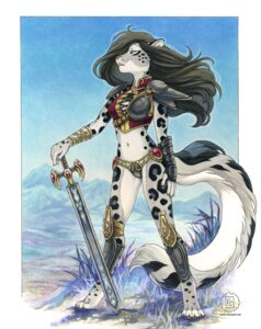 Rating: Safe Score: 0 Tags: 2010 anthro armor clothed clothing detailed_background e621 fantasy felid female kacey leopard_spots mammal melee_weapon midriff outside pantherine panties pose snow_leopard solo spots sword tail unconvincing_armor underwear warrior weapon User: bunchy7s