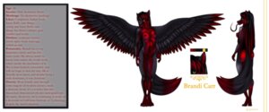Rating: Explicit Score: 0 Tags: animal_genitalia anthro belly black_body black_fur brandi_carr breasts canid canine claws e621 english_text feathered_wings feathers fur genitals hair herm hi_res intersex long_tongue mammal model_sheet nipples nude penis piercing rafflone red_belly red_hair red_nipples sheath side_view simple_background solo tail text tongue vulva white_background wings yellow_eyes User: bunchy7s
