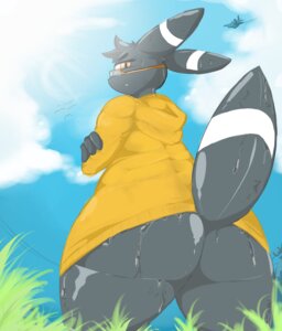 Rating: Questionable Score: 0 Tags: ambiguous_gender anthro anthrofied biped bodily_fluids butt canid canine clothed clothing cloud crossed_arms e621 eeveelution eyelashes eyewear fur generation_2_pokemon glasses grass hi_res kiseff light looking_at_viewer looking_back looking_down mammal nintendo orange_eyes outside partially_clothed plant pokemon pokemon_(species) pokemorph presenting presenting_hindquarters sky solo standing sunlight sweat sweater topwear umbreon User: bunchy7s Rating: Questionable Score: 0 Tags: ambiguous_gender anthro anthrofied biped bodily_fluids butt canid canine clothed clothing cloud crossed_arms e621 eeveelution eyelashes eyewear fur generation_2_pokemon glasses grass hi_res kiseff light looking_at_viewer looking_back looking_down mammal nintendo orange_eyes outside partially_clothed plant pokemon pokemon_(species) pokemorph presenting presenting_hindquarters sky solo standing sunlight sweat sweater topwear umbreon User: bunchy7s
