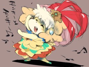 Rating: Safe Score: 0 Tags: 4:3 alternate_costume animal_crossing anthro bodily_fluids canid canine canis carnival_(holiday) clothed clothed_anthro clothed_female clothing dancing domestic_dog dress e621 eyes_closed female female_anthro frilly headgear headwear holidays isabelle_(animal_crossing) japanese_text mammal medaka_ken'ichi multicolored_clothing multicolored_dress musical_note musical_symbol nintendo shih_tzu simple_background singing solo sweat sweatdrop symbol text the_monkey_(dance) toy_dog translated yellow_body User: bunchy7s