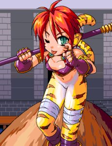 Rating: Questionable Score: 0 Tags: anthro breath_of_fire capcom clothed clothing digital_media_(artwork) domestic_cat e621 felid feline felis female katt_(breath_of_fire) low_res mammal melee_weapon oekaki polearm redrantem skimpy solo staff tail tomoshibi_hidekazu weapon User: bunchy7s