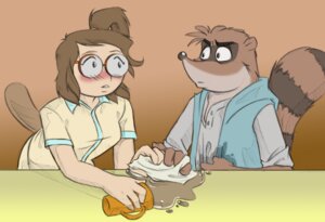 Rating: Safe Score: 0 Tags: animal_humanoid anthro beverage blush cartoon_network coffee darkpenguin duo e621 eileen_roberts eulipotyphlan eulipotyphlan_humanoid eyewear female food glasses humanoid male mammal mammal_humanoid mole_(animal) mole_humanoid procyonid raccoon regular_show rigby_(regular_show) spill tail User: bunchy7s