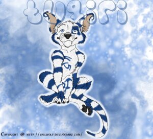 Rating: Safe Score: 0 Tags: blue_eyes blue_markings bubble crux digitigrade e621 feet happy hindpaw male markings paws sitting smile solo stripes tail tuqiri vailwolf User: bunchy7s