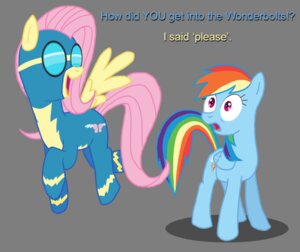 Rating: Safe Score: 0 Tags: 2011 alpha_channel blue_body blue_feathers blue_fur catchman clothed clothing cutie_mark duo e621 english_text equid equine feathered_wings feathers female feral fluttershy_(mlp) friendship_is_magic fur hair hasbro humor mammal multicolored_hair multicolored_tail my_little_pony mythological_creature mythological_equine mythology pegasus rainbow_dash_(mlp) rainbow_hair rainbow_tail simple_background tail text transparent_background wings wonderbolts_(mlp) yellow_body yellow_feathers User: bunchy7s