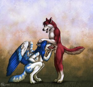 Rating: Explicit Score: 0 Tags: anthro blue_hair breasts canid canine canis domestic_dog duo e621 erection eyes_closed feathered_wings feathers fellatio female female_penetrated fur genitals hair hi_res leonoy male male/female male_penetrating male_penetrating_female mammal nipples nude open_mouth oral oral_penetration penetration penile penis sex standing tail tala_(suntattoowolf) wings wolf User: bunchy7s
