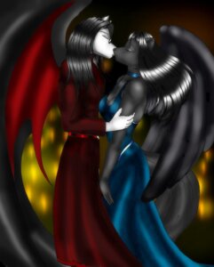 Rating: Safe Score: 0 Tags: anthro arden arturo_juarez black_body black_fur black_hair canid canine canis domestic_cat duo e621 eyewear feathered_wings feathers felid feline felis female fur glasses hair hi_res leah_se_vlad mammal membrane_(anatomy) membranous_wings tail white_body white_fur wings wolf User: bunchy7s