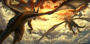 Rating: Safe Score: 0 Tags: ambiguous_gender cloud detailed_background dragon duo_focus e621 feral flying group horn kerem_beyit membrane_(anatomy) membranous_wings mythological_creature mythological_scalie mythology outside scalie sky skyscape sunset tail wings User: bunchy7s