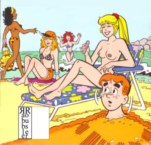 Rating: Explicit Score: 0 Tags: 4girls archie_andrews archie_comics barefoot beach betty_and_veronica betty_cooper black_hair blonde_hair breasts dark-skinned_female dark_skin dildo female multiple_females multiple_girls nancy_woods nude rabblerouser rule34 User: bunchy7s
