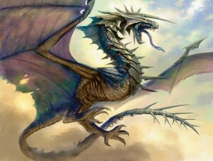 Rating: Safe Score: 0 Tags: ambiguous_gender armor dragon e621 european_mythology fangs feral forked_tongue hasbro keel_(anatomy) magic:_the_gathering membrane_(anatomy) membranous_wings mythological_creature mythological_scalie mythology official_art scalie solo spines tail teeth todd_lockwood tongue western_dragon wings wizards_of_the_coast wyvern User: bunchy7s