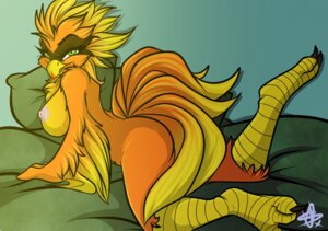 Rating: Questionable Score: 0 Tags: anthro avian beak bird breasts claws e621 feathers female green_eyes jesterghastly looking_at_viewer nipples non-mammal_breasts non-mammal_nipples nude solo User: bunchy7s