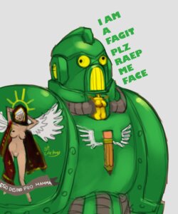 Rating: Explicit Score: 0 Tags: 1girls adepta_sororitas adeptus_astartes derp english_text female greenmarine imperium_of_man living_saint power_armor rule34 saint_celestine sister_of_battle space_marine text warhammer_(franchise) warhammer_40k User: bunchy7s