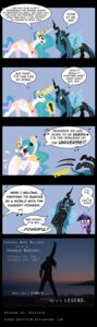 Rating: Safe Score: 0 Tags: 2013 arthropod blush changeling_(mlp) comic crown dialogue e621 electronics english_text equid equine feathered_wings feathers female feral freddie_mercury friendship_is_magic fur gold_(metal) green_hair hair hasbro headgear hi_res hole_(anatomy) horn jewelry levitation long_hair mammal microphone multicolored_hair music my_little_pony mythological_creature mythological_equine mythology necklace niban-destikim outside princess_celestia_(mlp) purple_body purple_fur purple_hair queen_(band) queen_chrysalis_(mlp) sculpture singing song sparkles statue text twilight_sparkle_(mlp) two_tone_hair url water winged_unicorn wings User: bunchy7s