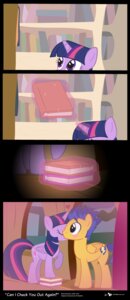 Rating: Safe Score: 0 Tags: blue_eyes blue_hair blush book brown_body brown_feathers comic cutie_mark dm29 duo e621 equid equine eyes_closed feathered_wings feathers female feral flash_sentry_(mlp) friendship_is_magic fur hair hasbro hi_res horn inside kissing male male/female mammal multicolored_hair my_little_pony mythological_creature mythological_equine mythology orange_body orange_feathers pegasus purple_body purple_eyes purple_feathers purple_hair twilight_sparkle_(mlp) unicorn winged_unicorn wings User: bunchy7s