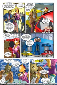 Rating: Questionable Score: 0 Tags: 2004 anthro bar big_breasts bottomwear breasts burnt-toast butt canid canine car cleavage clothed clothing comic dialogue e621 english_text female male mammal miss_heart skirt spit-take tail teacher text url vehicle User: bunchy7s