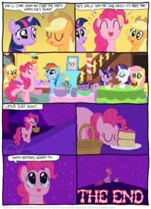 Rating: Safe Score: 0 Tags: 2011 applejack_(mlp) basket blonde_hair blue_body blue_eyes blue_fur cake cherry clothing comic container cupcake dessert digital_media_(artwork) e621 earth_pony english_text equid equine eyes_closed feathered_wings feathers female feral fluttershy_(mlp) food freckles friendship_is_magic fruit fur granny_pie_(mlp) grey_hair group hair happy_birthday hasbro hat headgear headwear horn horse kinkyturtle mammal multicolored_hair my_little_pony mythological_creature mythological_equine mythology outside pegasus photo pink_hair pinkie_pie_(mlp) plant pony portrait_(object) purple_body purple_eyes purple_fur purple_hair quadruped rainbow_dash_(mlp) rainbow_hair rarity_(mlp) stargazing tail text twilight_sparkle_(mlp) two_tone_hair unicorn wings yellow_body yellow_feathers User: bunchy7s