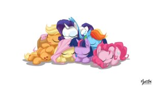 Rating: Safe Score: 0 Tags: 16:9 2013 applejack_(mlp) blonde_hair blue_body blue_fur clothing cluster cowboy_hat cutie_mark digital_media_(artwork) e621 earth_pony equid equine eyes_closed female feral fluttershy_(mlp) freckles friendship_is_magic fur group hair hasbro hat headgear headwear hi_res horn horse mammal multicolored_hair my_little_pony mysticalpha mythological_creature mythological_equine mythology pinkie_pie_(mlp) pony purple_body purple_fur purple_hair quadruped rainbow_dash_(mlp) rainbow_hair rarity_(mlp) simple_background sleeping tail twilight_sparkle_(mlp) two_tone_hair unicorn white_background widescreen User: bunchy7s