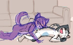 Rating: Explicit Score: 0 Tags: 2010 anthro anthro_on_anthro anthro_penetrated anthro_penetrating anthro_penetrating_anthro balls battle_angel biped canid canine canis domestic_cat duo e621 erection eyewear felid feline felis fellatio fur genitals glasses happy happy_sex humanoid_genitalia humanoid_penis inside lying male male/male male_penetrated male_penetrating male_penetrating_male mammal multicolored_body multicolored_fur multicolored_tail nude nude_male oral oral_penetration penetration penile penile_penetration penis purple_body raised_tail romantic romantic_couple sex sketch skylar_wing tail wolf young young_anthro young_male zander_oro User: bunchy7s
