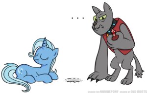 Rating: Safe Score: 0 Tags: canid cutie_mark diamond_dog_(mlp) duo e621 equid equine female feral friendship_is_magic gem hasbro horn male mammal my_little_pony mythological_creature mythological_equine mythology old-roots quadruped rover_(mlp) simple_background tail toony trixie_(mlp) unicorn User: bunchy7s