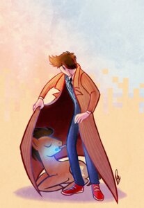 Rating: Safe Score: 0 Tags: accessory british_broadcasting_corporation brown_body brown_fur brown_hair clothing coat doctor_who doctor_whooves_(mlp) duo e621 earth_pony equid equine eyes_closed feral friendship_is_magic fur hair hasbro horse human imasquerade looking_away male mammal my_little_pony necktie pony simple_background sonic_screwdriver tenth_doctor the_doctor_(doctor_who) topwear User: bunchy7s
