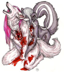 Rating: Explicit Score: 0 Tags: 2005 anthro black_body black_fur blood blood_on_arm blood_on_body blood_on_breast blood_on_chest blood_on_ground blood_on_hand blood_on_leg blood_puddle bodily_fluids breasts canid canine canis duo e621 female fur gore gore_focus hair long_hair mammal mephitid mutilation nipples onomatopoeia open_mouth pink_hair simple_background skunk snuff sound_effects tail teeth text traditional_media_(artwork) unknown_artist white_background white_body white_fur white_hair wolf User: bunchy7s