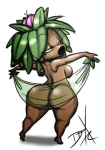 Rating: Questionable Score: 0 Tags: anthro ass breasts darkpandax deku_(tloz) deku_scrub female flower half-closed_eyes leaf leaves majora's_mask nintendo nude obese_female plant plant_girl rule34 sideboob the_legend_of_zelda User: bunchy7s