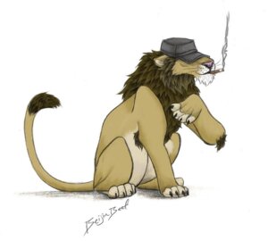 Rating: Safe Score: 0 Tags: cigarette clothing e621 felid feral hat hat_only headgear headgear_only headwear headwear_only lion male mammal mostly_nude pantherine simple_background smoke smoking solo tail tarolyon white_background User: bunchy7s Rating: Safe Score: 0 Tags: cigarette clothing e621 felid feral hat hat_only headgear headgear_only headwear headwear_only lion male mammal mostly_nude pantherine simple_background smoke smoking solo tail tarolyon white_background User: bunchy7s