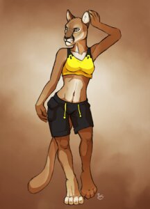 Rating: Safe Score: 0 Tags: 4_toes anthro athletic athletic_anthro athletic_female barefoot biped bottomwear bra claws clothed clothing cougar e621 feet felid feline female mammal midriff noviraine shorts skimpy solo sports_bra standing toes underwear User: bunchy7s Rating: Safe Score: 0 Tags: 4_toes anthro athletic athletic_anthro athletic_female barefoot biped bottomwear bra claws clothed clothing cougar e621 feet felid feline female mammal midriff noviraine shorts skimpy solo sports_bra standing toes underwear User: bunchy7s