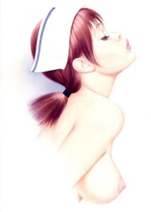 Rating: Explicit Score: 0 Tags: 1girls areolae bare_shoulders breasts brown_hair bust closed_eyes female lips nipples nude nurse original photoshop red_hair rule34 short_hair solo topless white_background User: bunchy7s