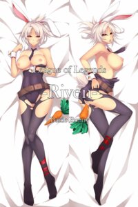 Rating: Explicit Score: 0 Tags: 2:3 absurd_res accessory animal_humanoid belt bodily_fluids breasts bunny_costume carrot carrot_dildo clothing costume dakimakura dakimakura_design dean_(artist) e621 english_text female food food_fetish food_insertion food_play genital_fluids genitals hair hi_res humanoid improvised_dildo improvised_sex_toy lagomorph lagomorph_humanoid league_of_legends legwear leporid_humanoid mammal mammal_humanoid multiple_poses necktie pantyhose penetration plant pose rabbit_humanoid red_eyes riot_games riven_(lol) solo tencent text torn_clothing vaginal_fluids vegetable vulva white_hair User: bunchy7s