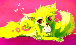 Rating: Questionable Score: 0 Tags: 2011 anthro breasts canid digital_drawing_(artwork) digital_media_(artwork) e621 english_text falvie falvie_(character) female fionbri heart_symbol mammal nude red_eyes red_nose solo source_request sparklefur tail text User: bunchy7s
