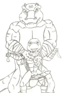 Rating: Explicit Score: 0 Tags: alligator alligatorid anthro bodily_fluids crocodilian duo e621 female genitals greyscale leatherhead male male/female monak monochrome open_mouth penis reptile saliva scalie sex simple_background teenage_mutant_ninja_turtles tongue turtle venus_de_milo_(tmnt) vulva white_background User: bunchy7s
