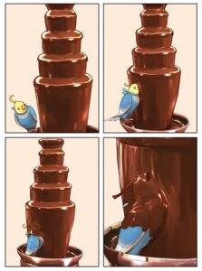 Rating: Safe Score: 0 Tags: 2012 ahoge alternate_species ambiguous_gender artoria_pendragon avian bird border candy chocolate chocolate_bird chocolate_fountain cockatiel cockatoo comic crossover dessert e621 eating fate_(series) food fountain hair humor jack_and_jill_(movie) kaniharu meme parakeet parody parrot ribbons saber_artoria_pendragon solo true_parrot type-moon what white_border User: bunchy7s