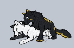 Rating: Explicit Score: 0 Tags: all_fours bodily_fluids canid canine canis cum doggystyle duo e621 eyes_closed female feral feral_on_feral from_behind_position fyriwolf666 genital_fluids lying male male/female mammal messy on_front sex tail wolf User: bunchy7s