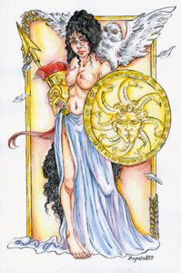 Rating: Explicit Score: 0 Tags: athena athena_(greek_mythology) athena_(mythology) european_mythology female female_combatant goddess greek_mythology kamarza mythology nonsexual_nudity rule34 tagme weapon User: bunchy7s
