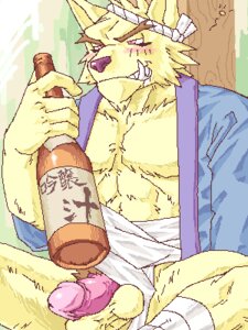 Rating: Explicit Score: 0 Tags: 3:4 anthro asian_clothing blush bottle canid canine clothed clothing container digital_media_(artwork) drunk e621 east_asian_clothing erection genitals holding_bottle holding_container holding_object humanoid_genitalia humanoid_penis japanese_clothing kemono kimono low_res male mammal oekaki penis pink_eyes ryuta-h solo substance_intoxication User: bunchy7s