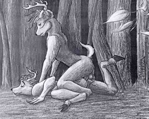Rating: Explicit Score: 0 Tags: 1996 anal anthro antlers anus backsack balls butt deer duo e621 erection genitals hooves horn male male/male male_penetrated male_penetrating male_penetrating_male mammal nude penetration penis sex the_wandering_weasel User: bunchy7s