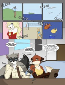 Rating: Safe Score: 0 Tags: anthro aquatic avian blue_eyes bored breasts canid canine cleavage cleavage_cutout clothed clothing comic cutout dialogue domestic_cat e621 english_text equid equine eve_cadrey felid feline felis female fish fitz_cadrey fox fur green_eyes grey_body grey_fur horse kurapika male mammal procyonid raccoon raven_wolf red_body red_fur text User: bunchy7s