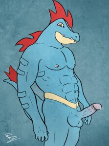 Rating: Explicit Score: 0 Tags: abs anthro balls biceps biped bodily_fluids e621 erection fangs feraligatr generation_2_pokemon genital_fluids genitals hi_res humanoid_genitalia humanoid_penis looking_at_viewer male muscular muscular_anthro muscular_male nintendo nipples non-mammal_balls nude pecs penis pokemon pokemon_(species) pokemorph pose precum presenting raigo_dizzy reptile scalie simple_background solo standing tail teeth User: bunchy7s Rating: Explicit Score: 0 Tags: abs anthro balls biceps biped bodily_fluids e621 erection fangs feraligatr generation_2_pokemon genital_fluids genitals hi_res humanoid_genitalia humanoid_penis looking_at_viewer male muscular muscular_anthro muscular_male nintendo nipples non-mammal_balls nude pecs penis pokemon pokemon_(species) pokemorph pose precum presenting raigo_dizzy reptile scalie simple_background solo standing tail teeth User: bunchy7s