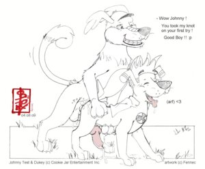 Rating: Explicit Score: 0 Tags: canine cartoon_network cum doggy_style domestic_dog dukey fennec furry gay johnny_test johnny_test_(series) knotted male male_only penis rule34 tagme text User: bunchy7s