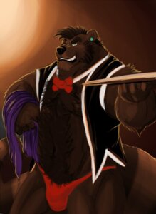 Rating: Questionable Score: 0 Tags: anthro big_tail biped body_hair bottomwear bow_(feature) bow_tie brown_body brown_hair brown_theme bulge clothed clothing digital_media_(artwork) e621 ear_piercing ear_ring front_view galvinwolf grin hair half-length_portrait happy_trail hi_res male mammal open_clothing open_topwear open_vest piercing platter portrait red_bottomwear red_clothing ring_piercing smile solo speedo standing swimwear tail topwear towel vest waiter waiter_tray User: bunchy7s Rating: Questionable Score: 0 Tags: anthro big_tail biped body_hair bottomwear bow_(feature) bow_tie brown_body brown_hair brown_theme bulge clothed clothing digital_media_(artwork) e621 ear_piercing ear_ring front_view galvinwolf grin hair half-length_portrait happy_trail hi_res male mammal open_clothing open_topwear open_vest piercing platter portrait red_bottomwear red_clothing ring_piercing smile solo speedo standing swimwear tail topwear towel vest waiter waiter_tray User: bunchy7s