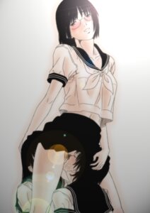 Rating: Explicit Score: 0 Tags: 3girls anilingus black_hair blue_plate_special blush bottomless bottomless_female bottomless_skirt brown_eyes clothes cunnilingus dominant_female doublelingus eyewear female female_only femsub glasses group_sex gusu hair hand_on_head knighthood lens_flare licking long_hair multiple_females multiple_girls no_panties oral original pink pubic_hair pussy pussy_juice rimjob rimming rule34 school_uniform serafuku sex short_hair skirt standing straight_hair submissive_female teamwork threesome tongue_bath uncensored yuri User: bunchy7s