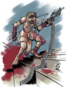 Rating: Explicit Score: 0 Tags: ammunition anthro areola blood bloodlust bodily_fluids breasts canid canine canis e621 explosion female growling gun heterochromia holding_gun holding_object holding_ranged_weapon holding_weapon mammal mythological_canine mythological_creature mythology nipples nude pubes ranged_weapon snarling solidasp solo tail war weapon werecanid werecanine werecreature werewolf wiry wolf User: bunchy7s