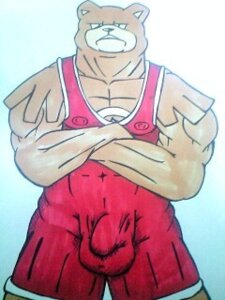 Rating: Explicit Score: 0 Tags: anthro bear bulge clothes color crossed_arms front_view fur furry male male_only pokemon rule34 solo tagme ursaring User: bunchy7s