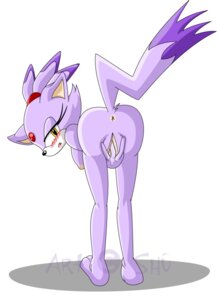Rating: Explicit Score: 0 Tags: amber_eyes anthro bent_over blaze_the_cat bodily_fluids breasts butt copyright_symbol domestic_cat e621 felid feline felis female fur genital_fluids genitals hair looking_at_viewer looking_back mammal masturbation nipples ponytail purple_body purple_fur raised_tail sega shuu solo sonic_the_hedgehog_(series) symbol tail vaginal vaginal_fluids vaginal_fluids_on_hand vaginal_masturbation vulva watermark User: bunchy7s