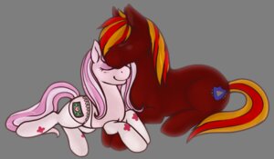 Rating: Questionable Score: 0 Tags: alpha_channel cutie_mark duo e621 equid equine eyes_closed female feral fleabitten hair hasbro horse male mammal multicolored_hair my_little_pony pink_hair pony simple_background sluttyhooves sunset_runner tail transparent_background User: bunchy7s
