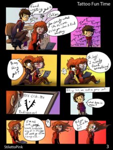 Rating: Safe Score: 0 Tags: brown_hair comic computer deiser dialogue e621 electronics english_text eyewear glasses green_eyes hair hi_res human laptop male mammal not_furry profanity red_hair scarf stilettopink text User: bunchy7s Rating: Safe Score: 0 Tags: brown_hair comic computer deiser dialogue e621 electronics english_text eyewear glasses green_eyes hair hi_res human laptop male mammal not_furry profanity red_hair scarf stilettopink text User: bunchy7s