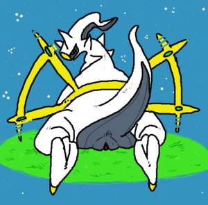 Rating: Explicit Score: 0 Tags: arceus back_view color equine female female_only feral looking_back lying nintendo nude on_front pokemon pussy raised_tail rule34 solo tagme tail vulva User: bunchy7s