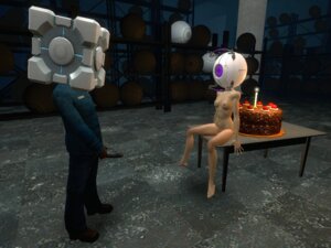 Rating: Explicit Score: 0 Tags: 1boy 1girls 3d artist_request breasts cake citizen_(half-life_2) crossover female garry's_mod half-life_(series) half-life_2 male morality_core nude penis portal_(series) rule34 straight tagme weighted_storage_cube User: bunchy7s