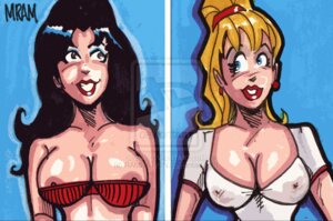 Rating: Explicit Score: 0 Tags: archie_comics betty_and_veronica betty_cooper bra female m-ram nipples rule34 veronica_lodge User: bunchy7s