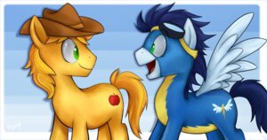 Rating: Safe Score: 0 Tags: 2011 blue_body blue_feathers braeburn_(mlp) clothing cutie_mark detailed_background duo e621 earth_pony equid equine eyewear feathered_wings feathers feral friendship_is_magic goggles hair hasbro hat headgear headwear horse male mammal my_little_pony mythological_creature mythological_equine mythology pegasus pony quadruped skinsuit soarin_(mlp) tail tight_clothing toony unknown_artist wings wonderbolts_(mlp) User: bunchy7s Rating: Safe Score: 0 Tags: 2011 blue_body blue_feathers braeburn_(mlp) clothing cutie_mark detailed_background duo e621 earth_pony equid equine eyewear feathered_wings feathers feral friendship_is_magic goggles hair hasbro hat headgear headwear horse male mammal my_little_pony mythological_creature mythological_equine mythology pegasus pony quadruped skinsuit soarin_(mlp) tail tight_clothing toony unknown_artist wings wonderbolts_(mlp) User: bunchy7s